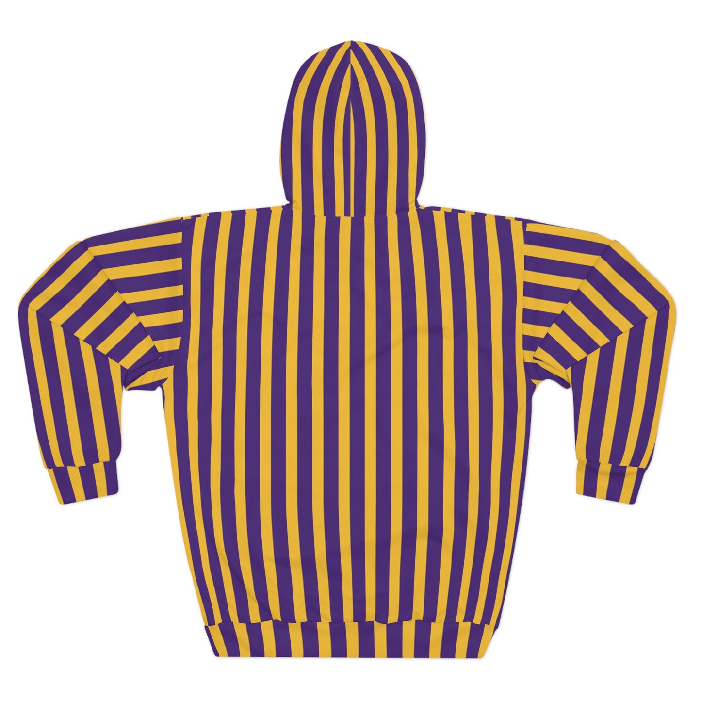 Unisex Pullover Hoodie - Stripes - Let's go Crazy!