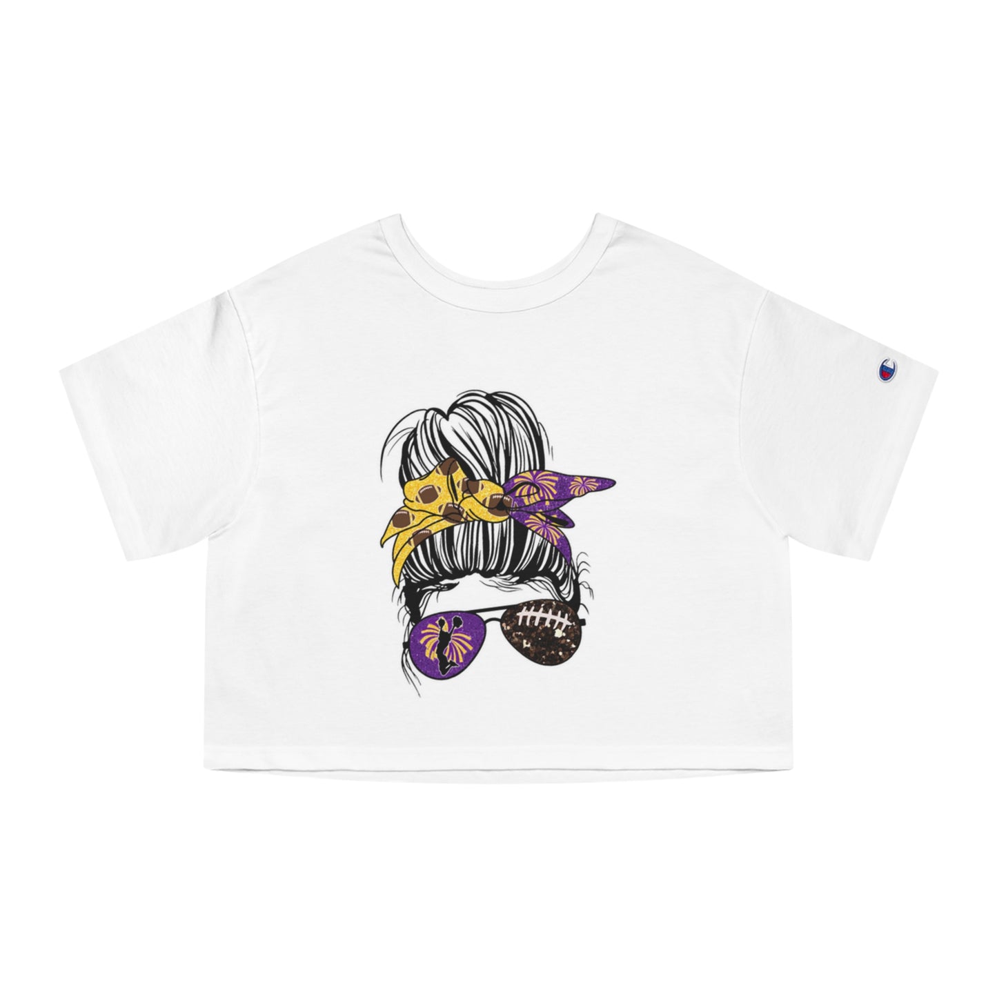 Women's Champion Heritage Cropped Top - Girlll!