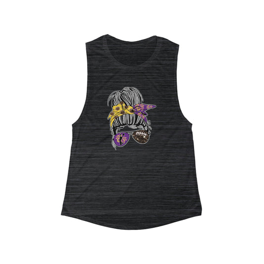 Women's Flowy Scoop Muscle Tank - Girlll!