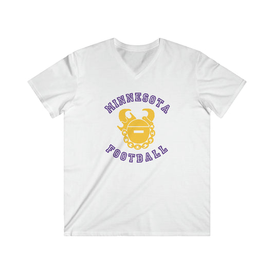 Men's Fitted V-Neck Short Sleeve - Minnesota Football