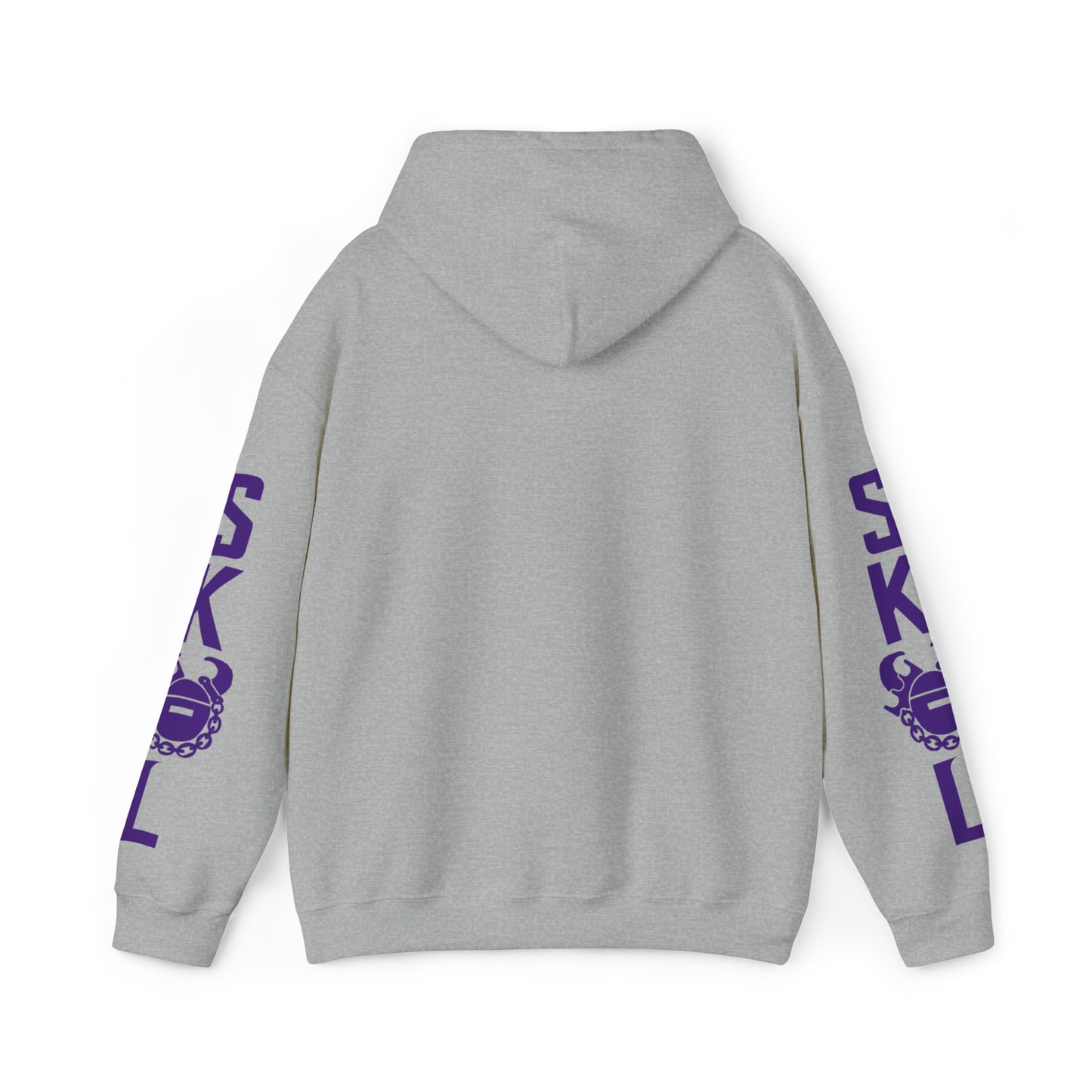 Unisex Heavy Blend™ Hooded Sweatshirt - D.I.L.F. + Original (Sleeves)