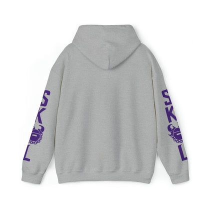 Unisex Heavy Blend™ Hooded Sweatshirt - D.I.L.F. + Original (Sleeves)