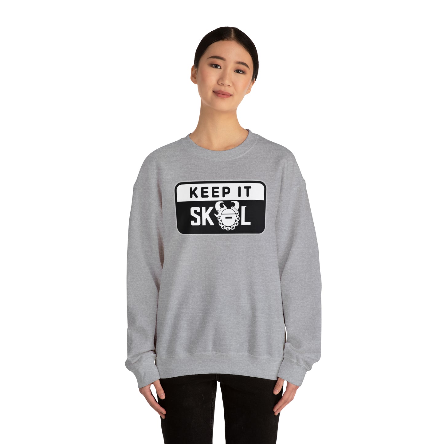 Unisex Heavy Blend™ Crewneck - Keep it Simple (Framed)