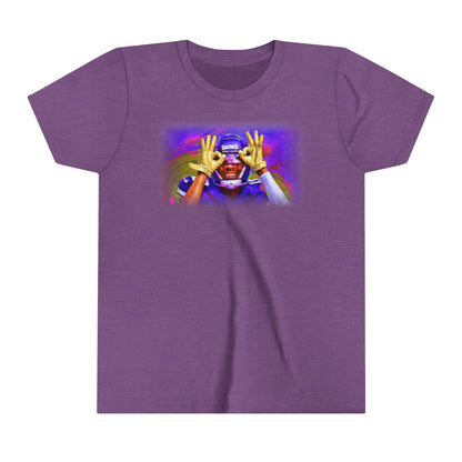 Youth T-Shirt - Justin Jefferson - Griddy (Color Blast)