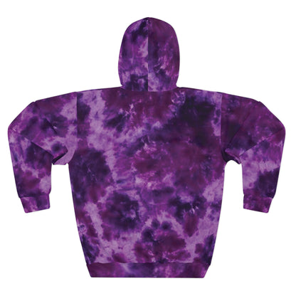 Unisex Pullover Hoodie - Purple Tie-Dye - VWO Sister