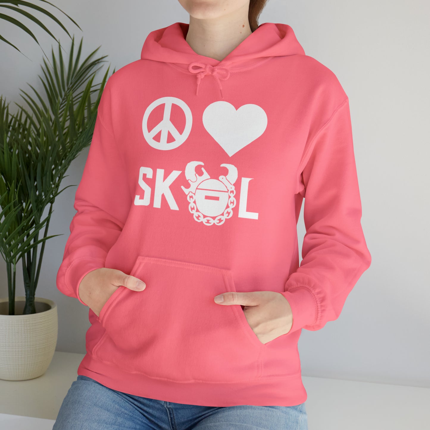 Unisex Heavy Blend™ Hoodie - Peace & Love