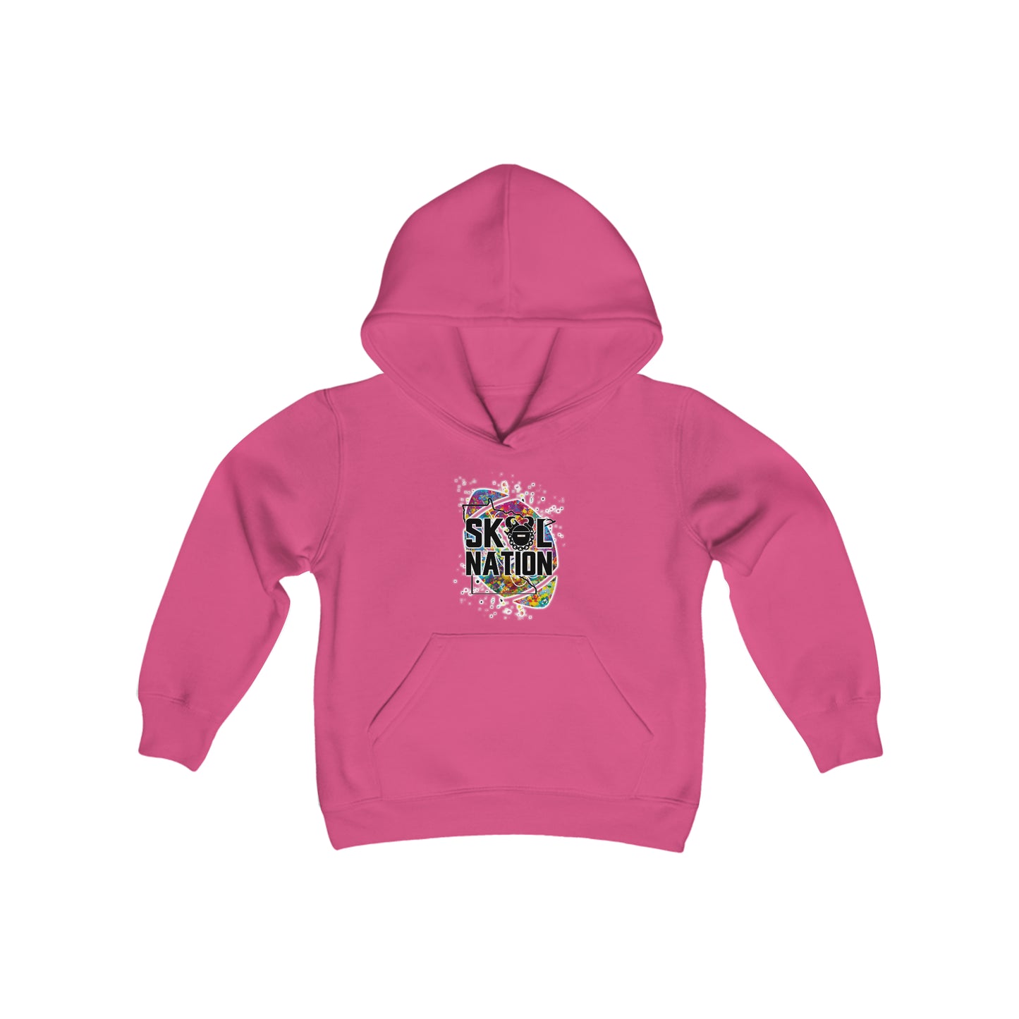 Youth Heavy Blend Hoodie - MN Nation (Color Blast)