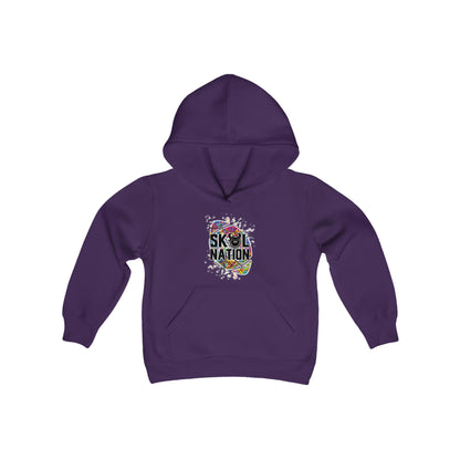 Youth Heavy Blend Hoodie - MN Nation (Color Blast)