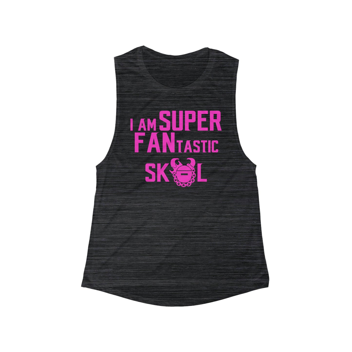 Women's Flowy Scoop Muscle Tank - SUPER FANtastic