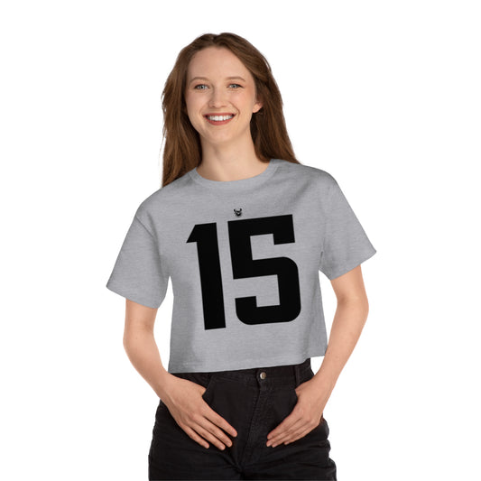 Women's Champion Heritage Cropped Top - Jersey #15