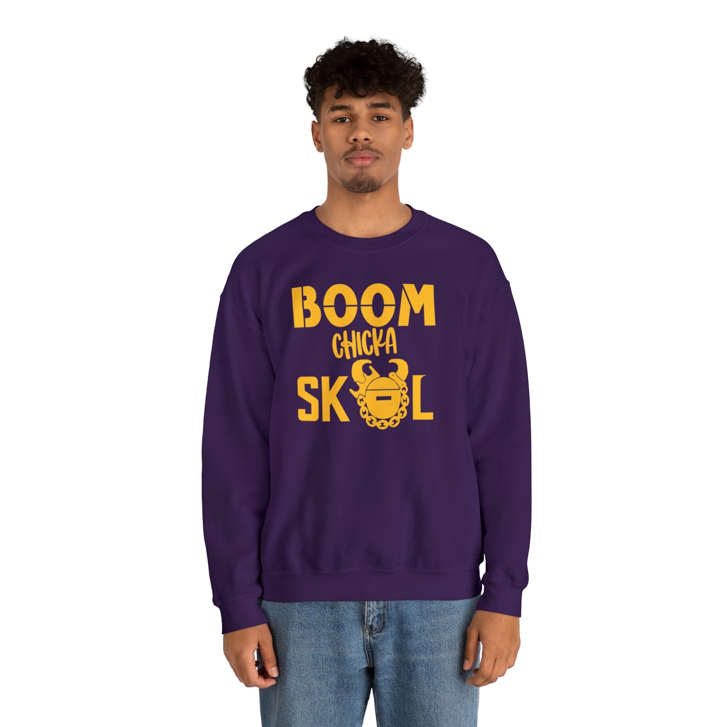 Unisex Heavy Blend™ Crewneck - BOOM chicka