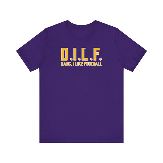 Unisex Jersey Short Sleeve Tee - D.I.L.F.