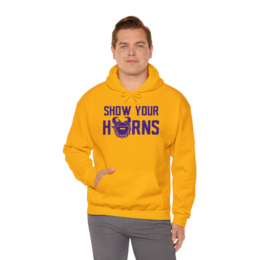 Unisex Heavy Blend™ Hoodie - Show Your Horns