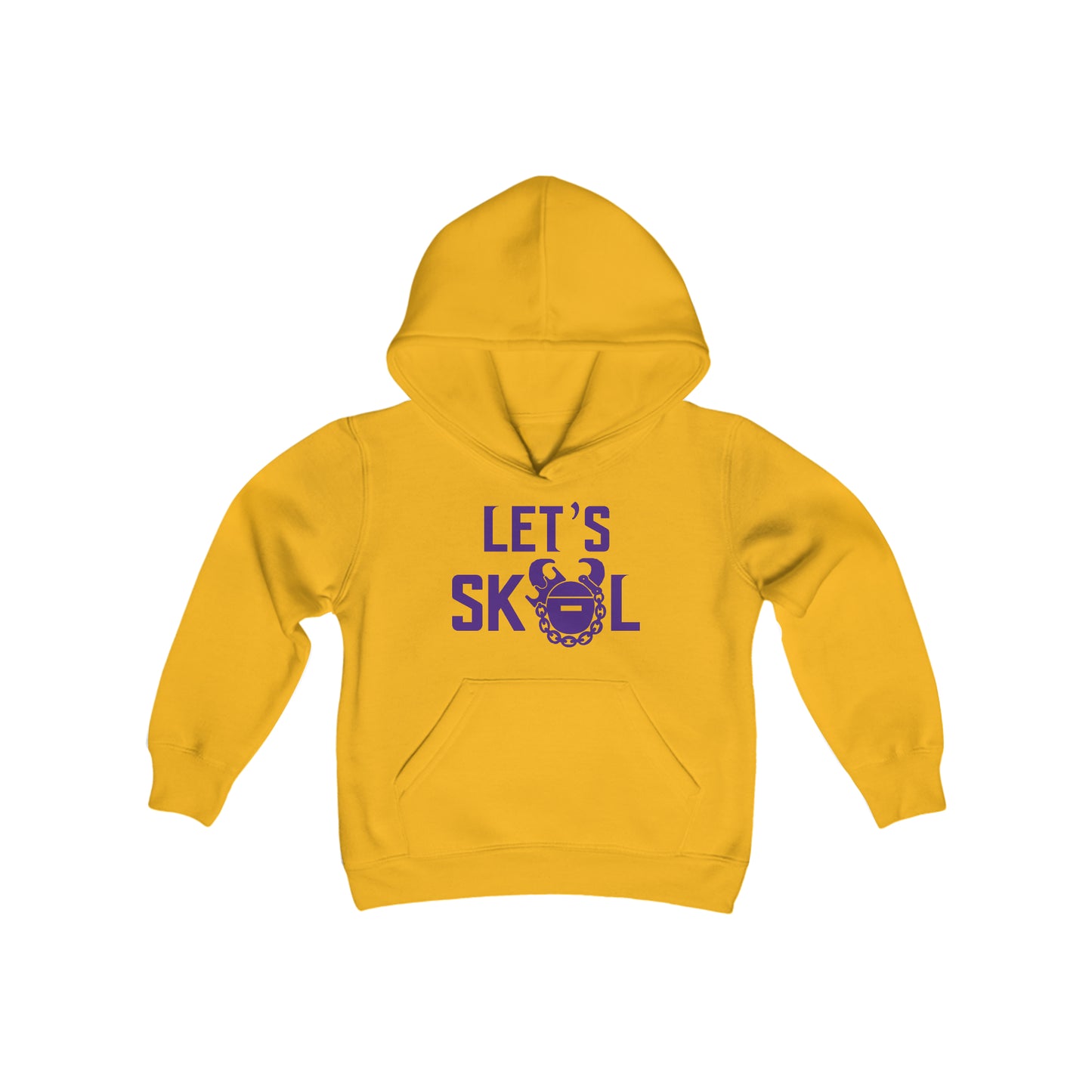 Youth Heavy Blend Hoodie - Let's go!