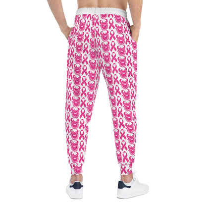 Athletic Joggers - Pink Ribbon/Helmet