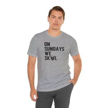 Unisex Jersey Short Sleeve Tee - On Sundays