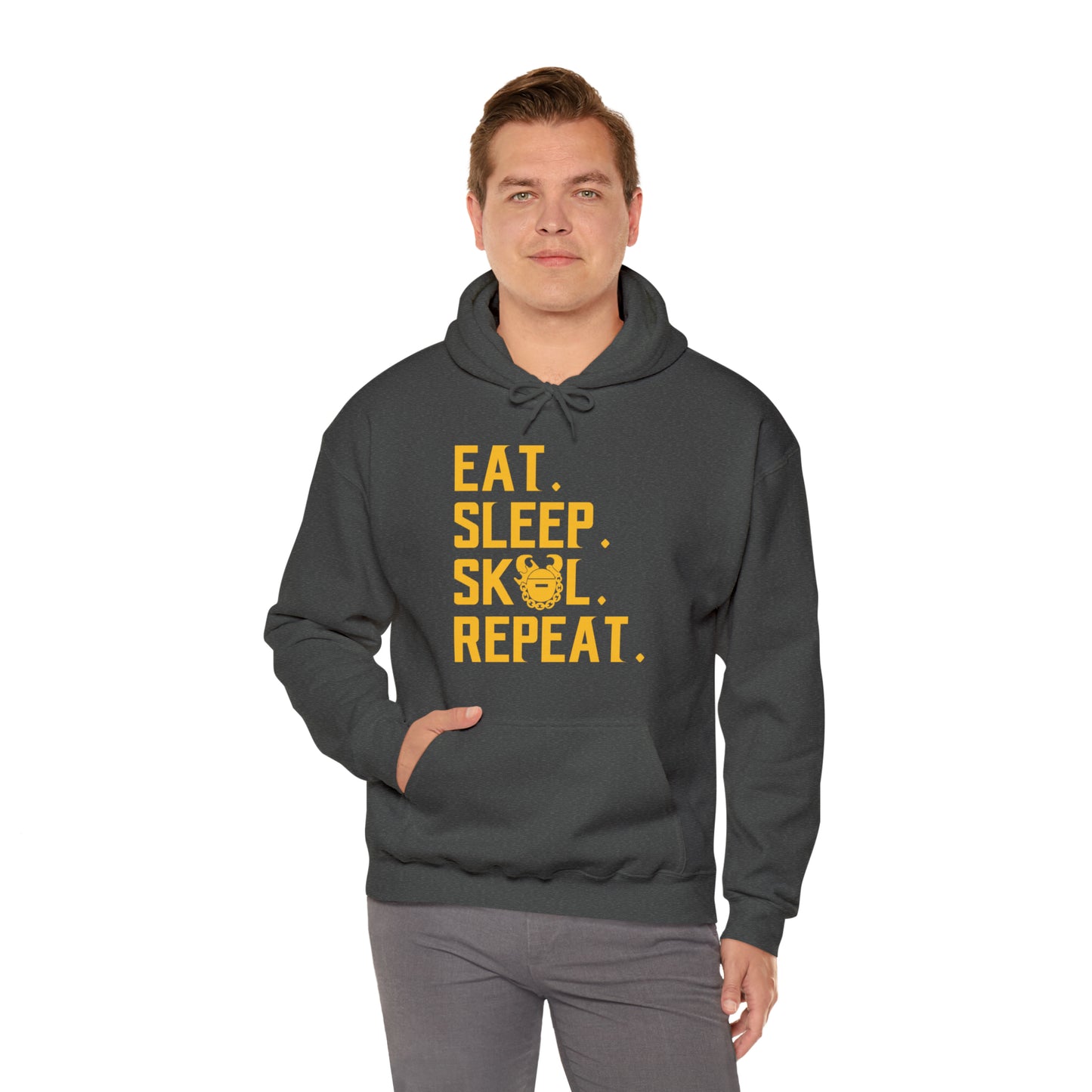 Unisex Heavy Blend™ Hoodie - Eat. Sleep. Repeat.