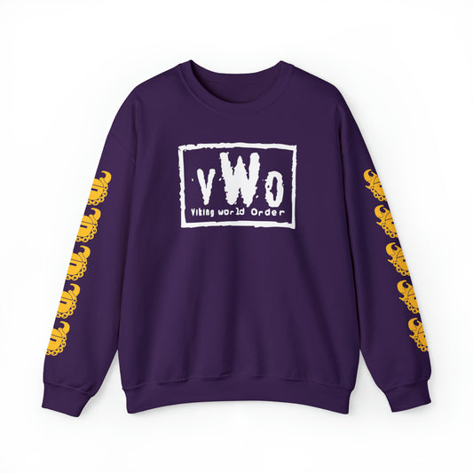 Unisex Heavy Blend™ Crewneck - VWO (Framed) + Game Day Helmet (Sleeves)