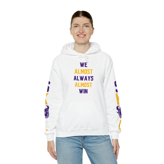 Unisex Heavy Blend™ Hooded Sweatshirt - ALMOST + Original (Sleeves)