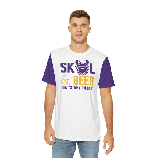 Men's Polyester Tee - & BEER