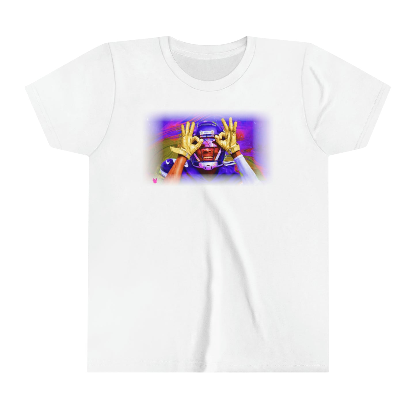 Youth T-Shirt - Justin Jefferson - Griddy (Color Blast)