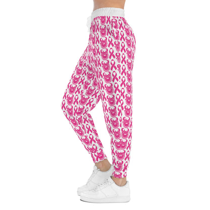 Athletic Joggers - Pink Ribbon/Helmet