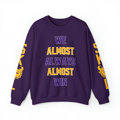 Unisex Heavy Blend™ Crewneck - ALMOST + The Original (Sleeves)