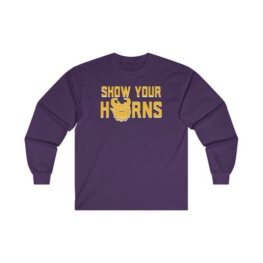 Ultra Cotton Long Sleeve - Show Your Horns