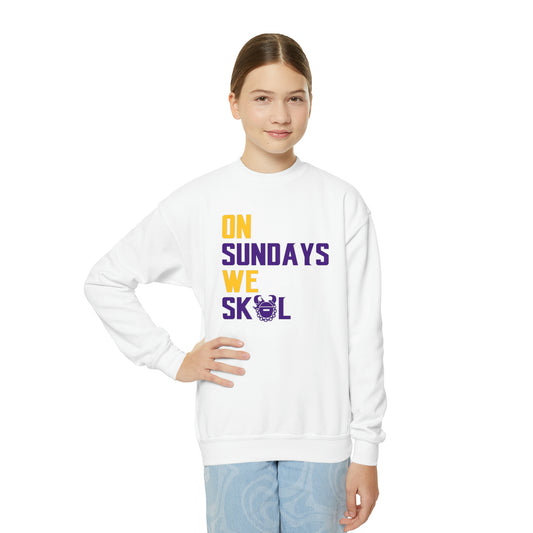 Youth Crewneck - On Sundays