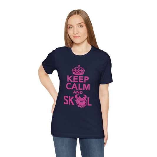 Unisex Jersey Short Sleeve Tee - Keep Calm