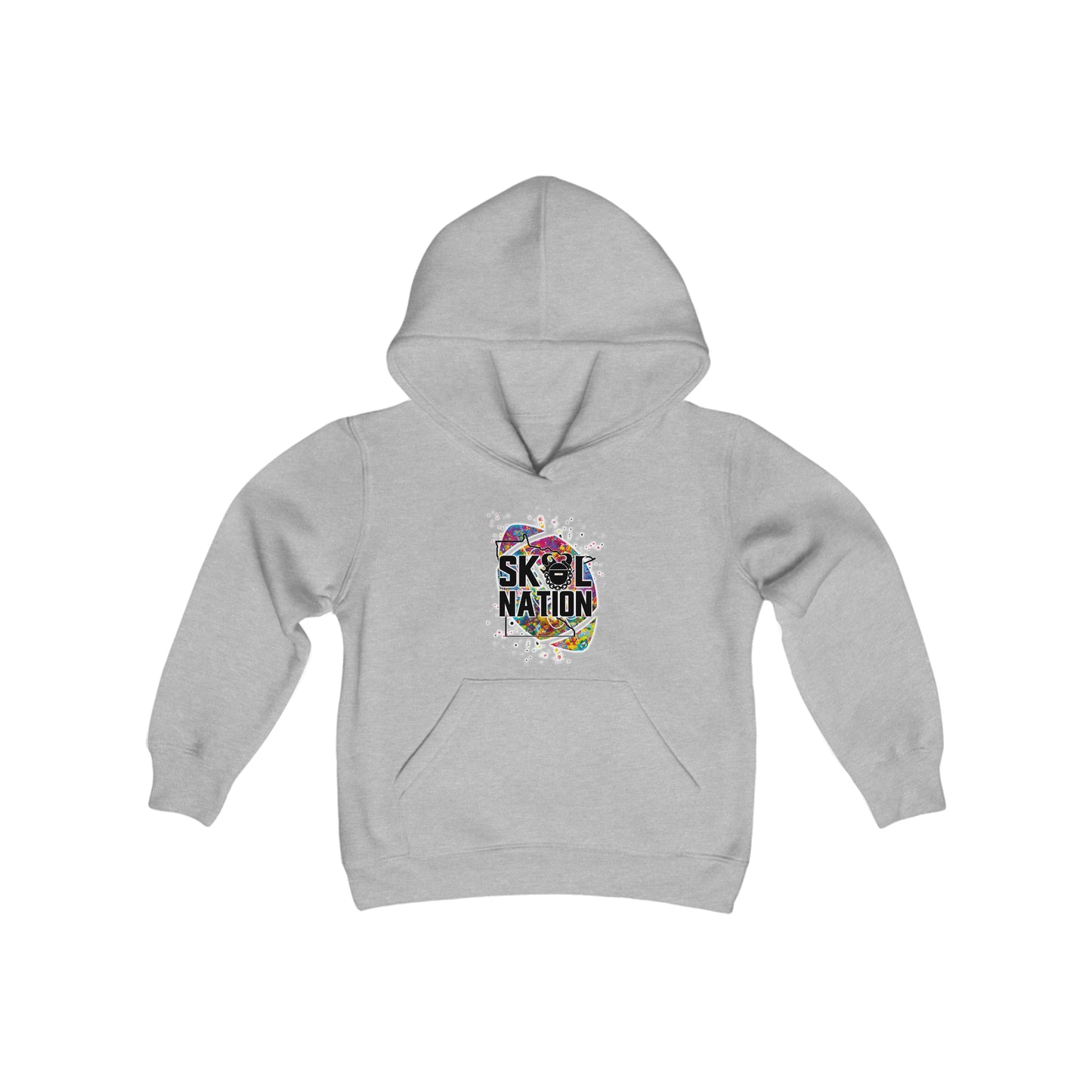 Youth Heavy Blend Hoodie - MN Nation (Color Blast)