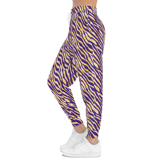 Athletic Joggers - Zebra Print