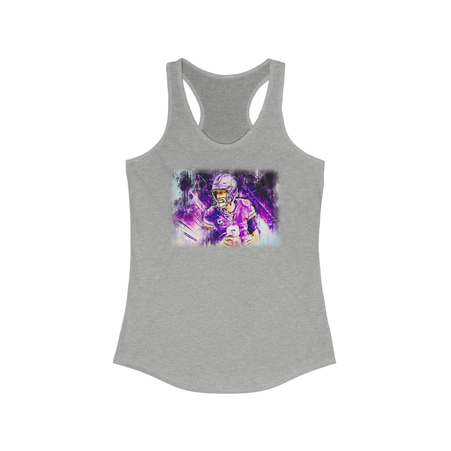 Ladies Ideal Racerback Tank - Color Blast