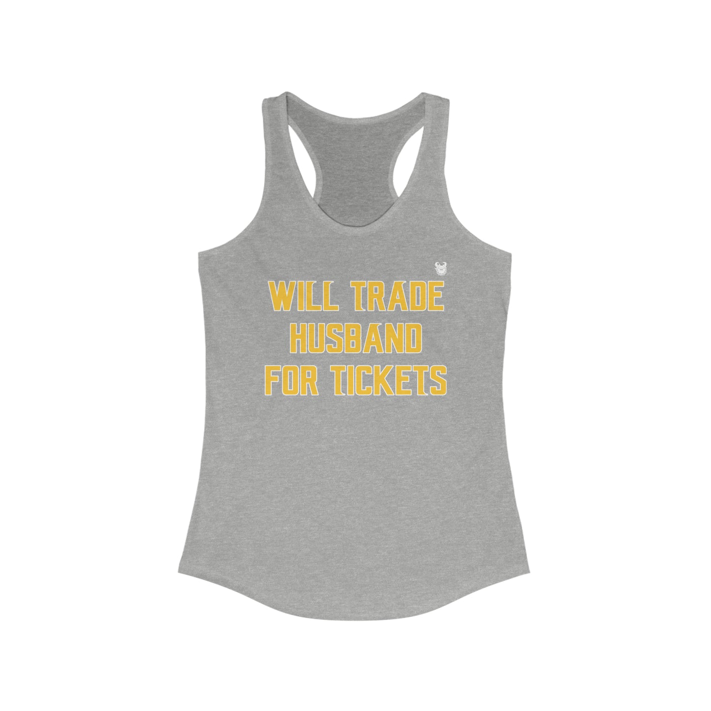 Ladies Ideal Racerback Tank - Husband for Tickets