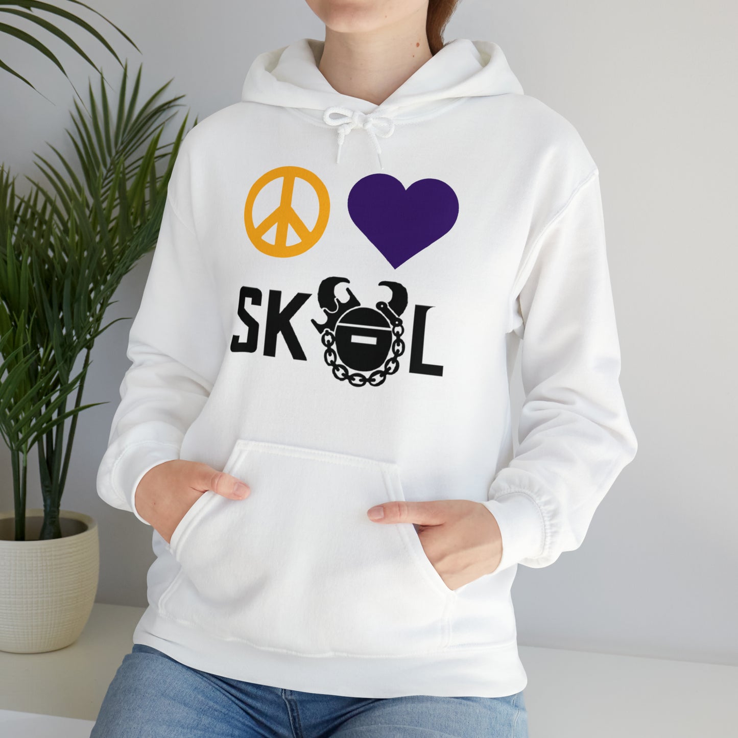 Unisex Heavy Blend™ Hoodie - Peace & Love