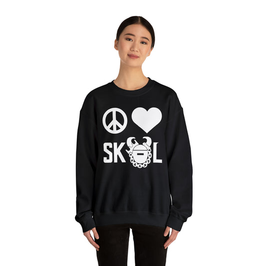 Unisex Heavy Blend™ Crewneck - Peace & Love