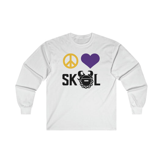 Ultra Cotton Long Sleeve - Peace & Love