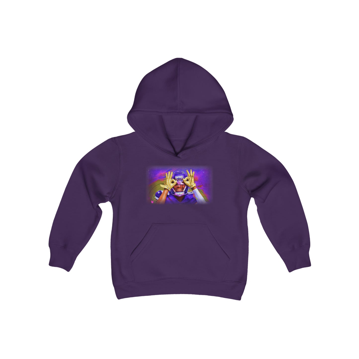 Youth Heavy Blend Hoodie - Griddy (Color Blast)