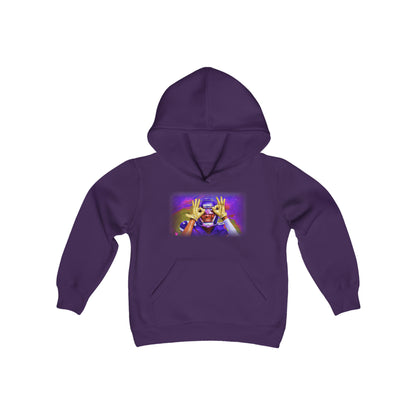 Youth Heavy Blend Hoodie - Griddy (Color Blast)