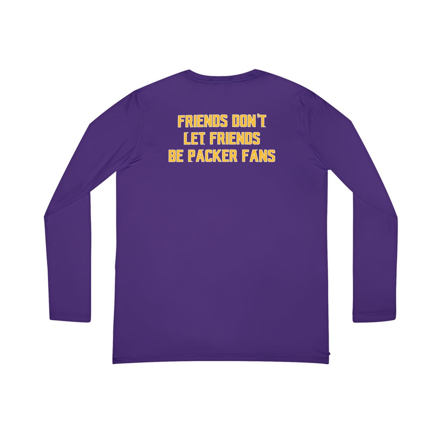 Women's Long Sleeve V-neck Shirt - Friends Don't Let Friends