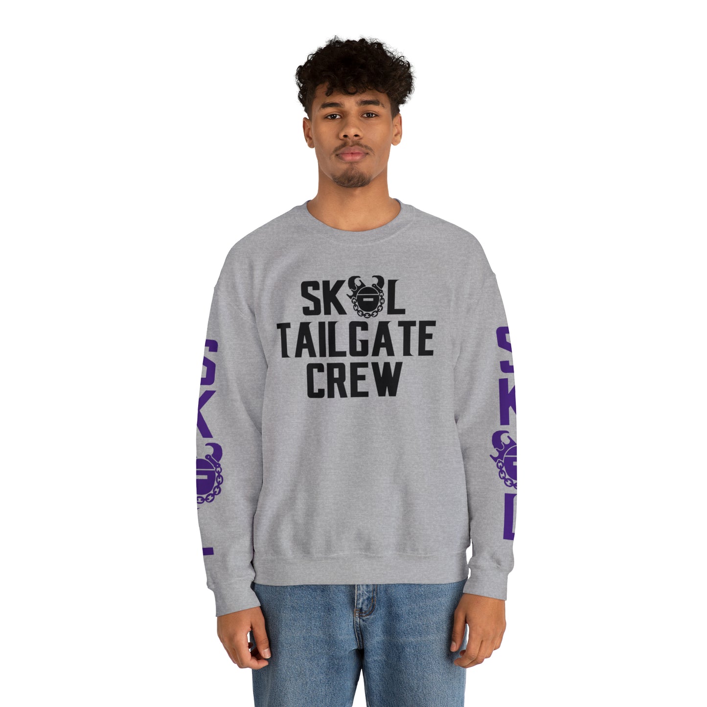 Unisex Heavy Blend™ Crewneck - Tailgate Crew + The Original (Sleeves)