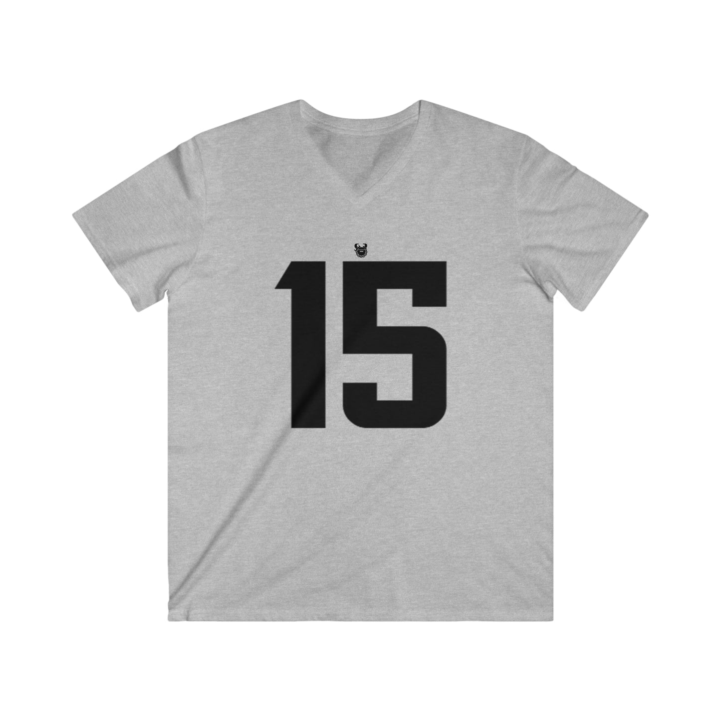 Men's Fitted V-Neck Short Sleeve - Jersey #15