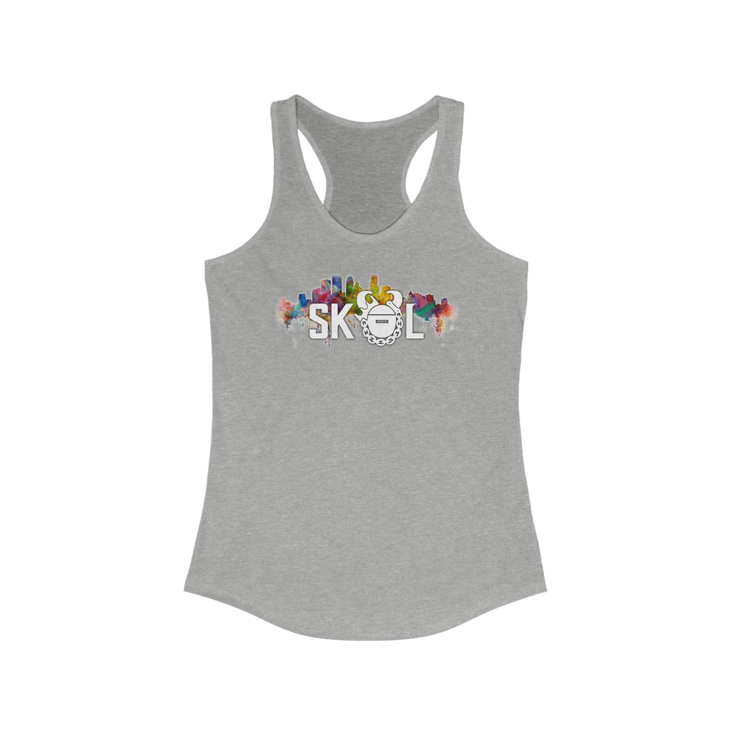 Ladies Ideal Racerback Tank - Skyline