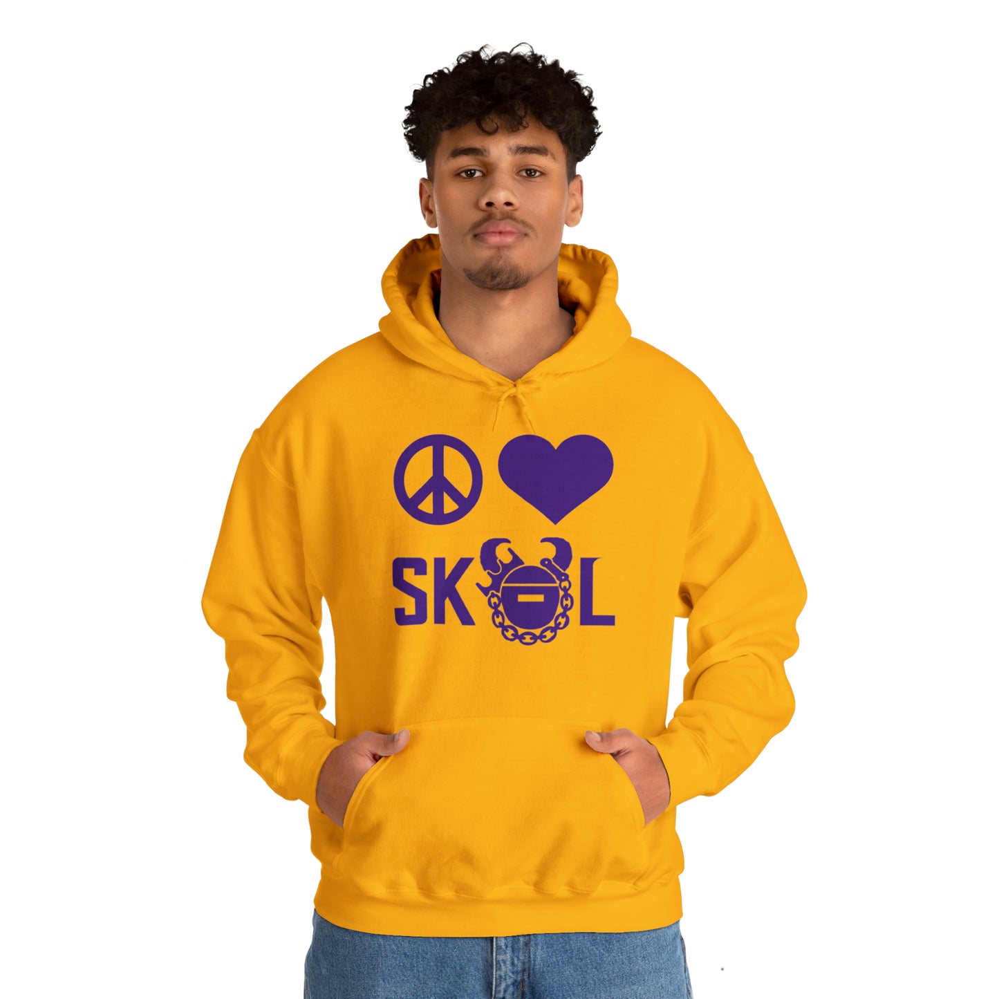 Unisex Heavy Blend™ Hoodie - Peace & Love