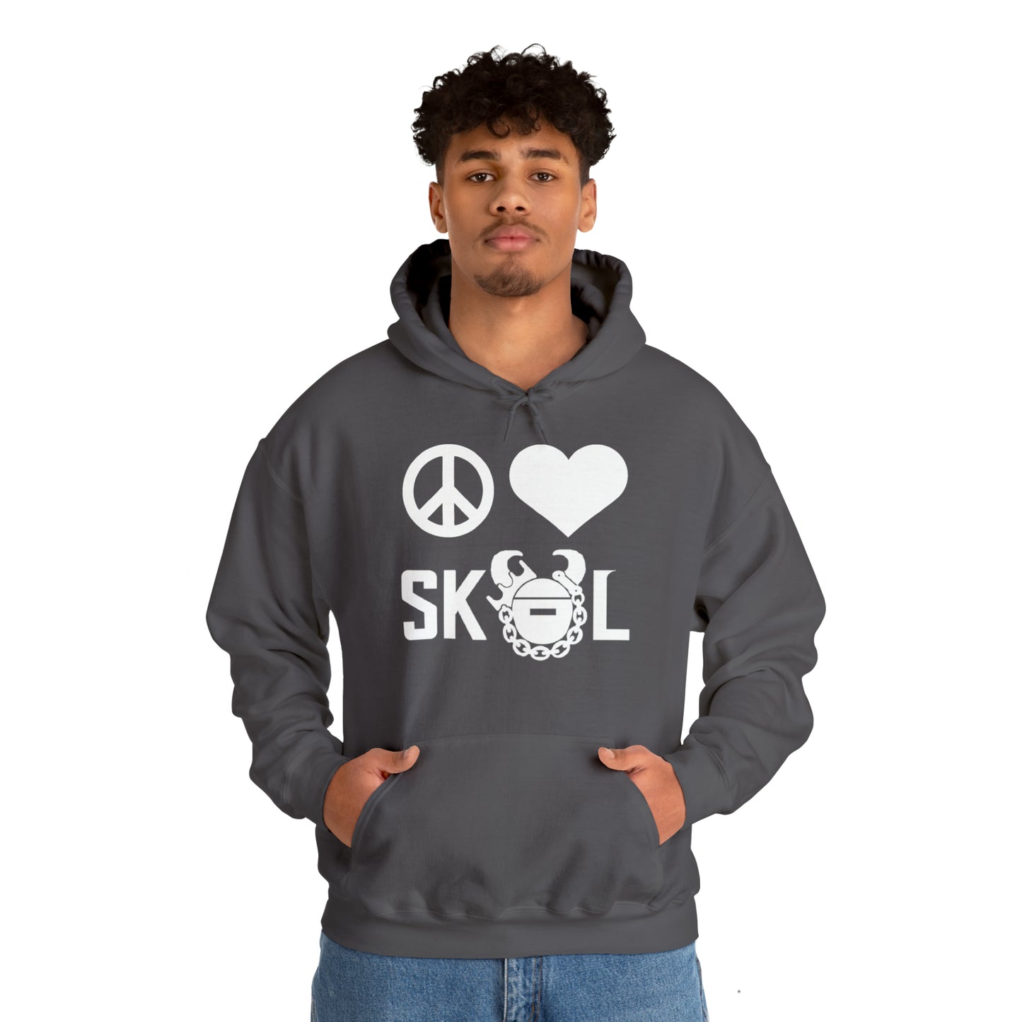 Unisex Heavy Blend™ Hoodie - Peace & Love