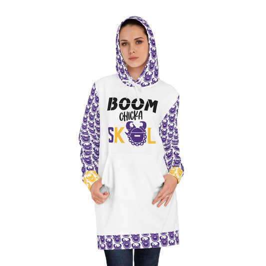 Hoodie Dress - Helmets - BOOM chicka