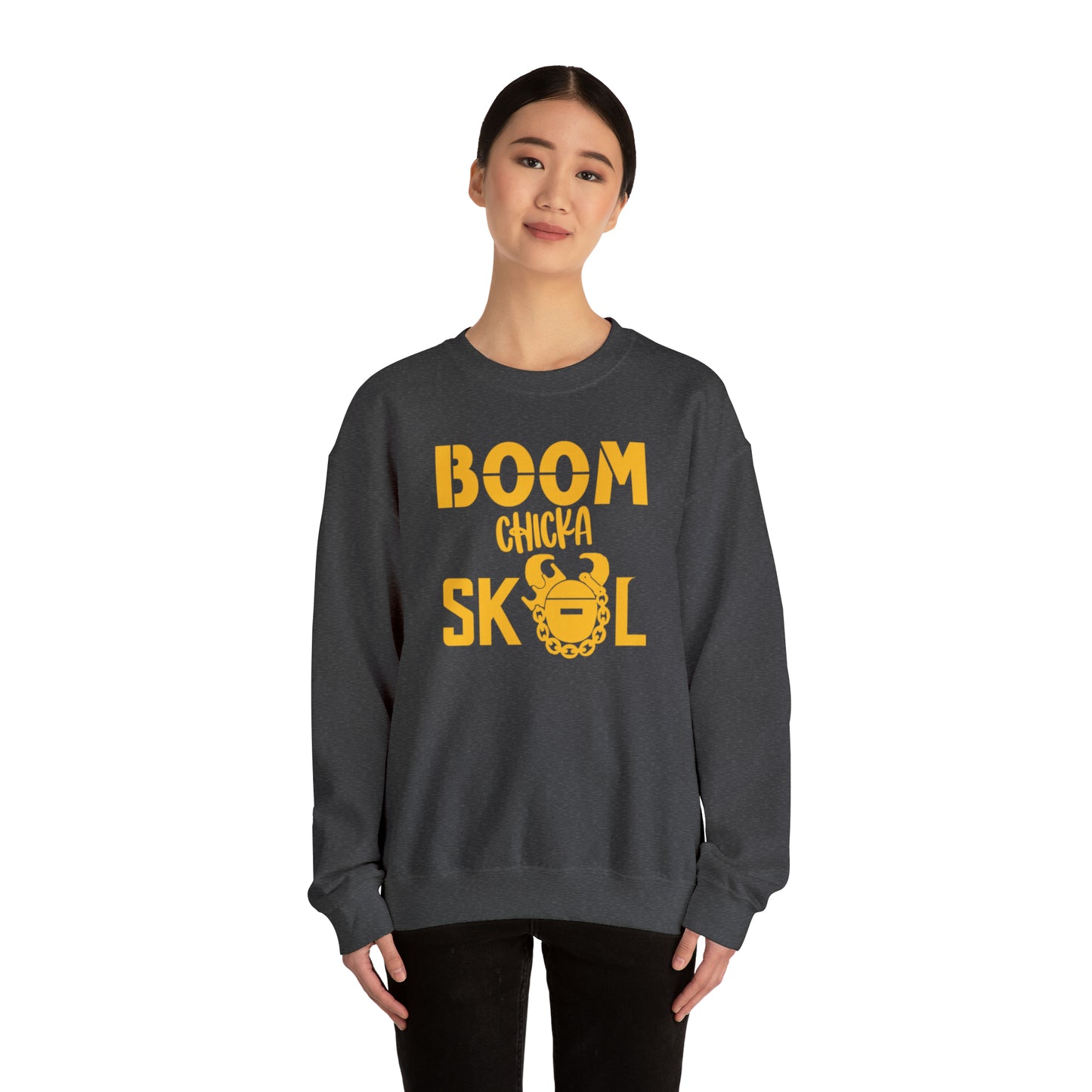 Unisex Heavy Blend™ Crewneck - BOOM chicka