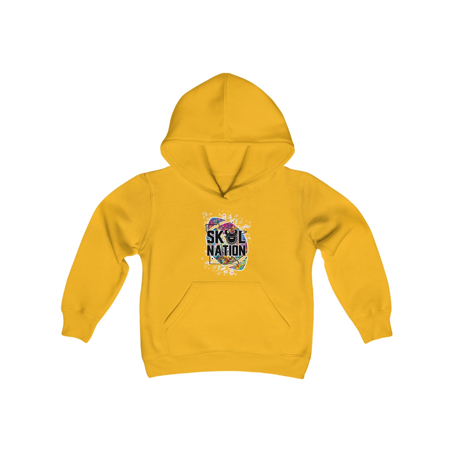 Youth Heavy Blend Hoodie - MN Nation (Color Blast)