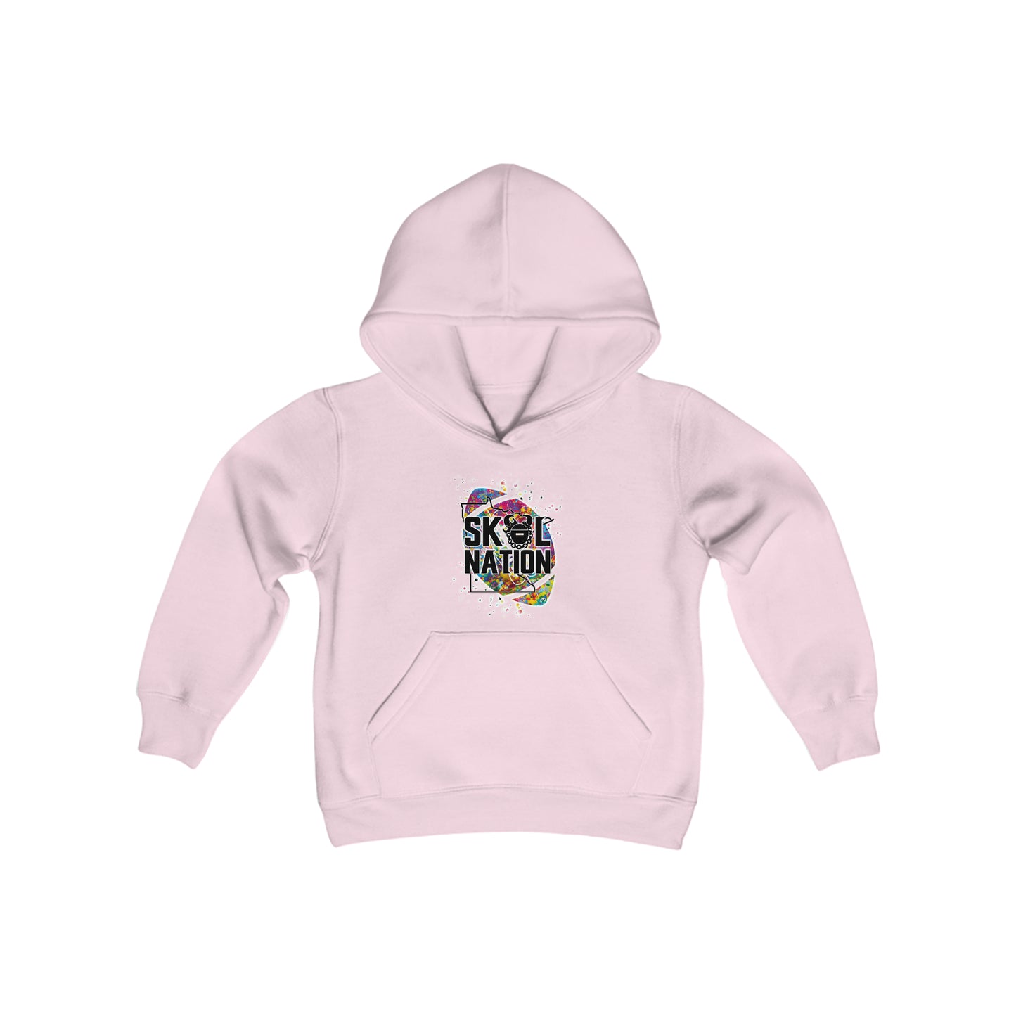 Youth Heavy Blend Hoodie - MN Nation (Color Blast)