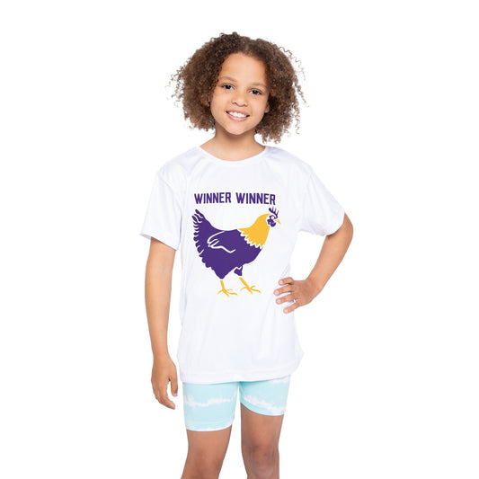 Kids Sports Jersey - Winner Winner Chicken Dinner